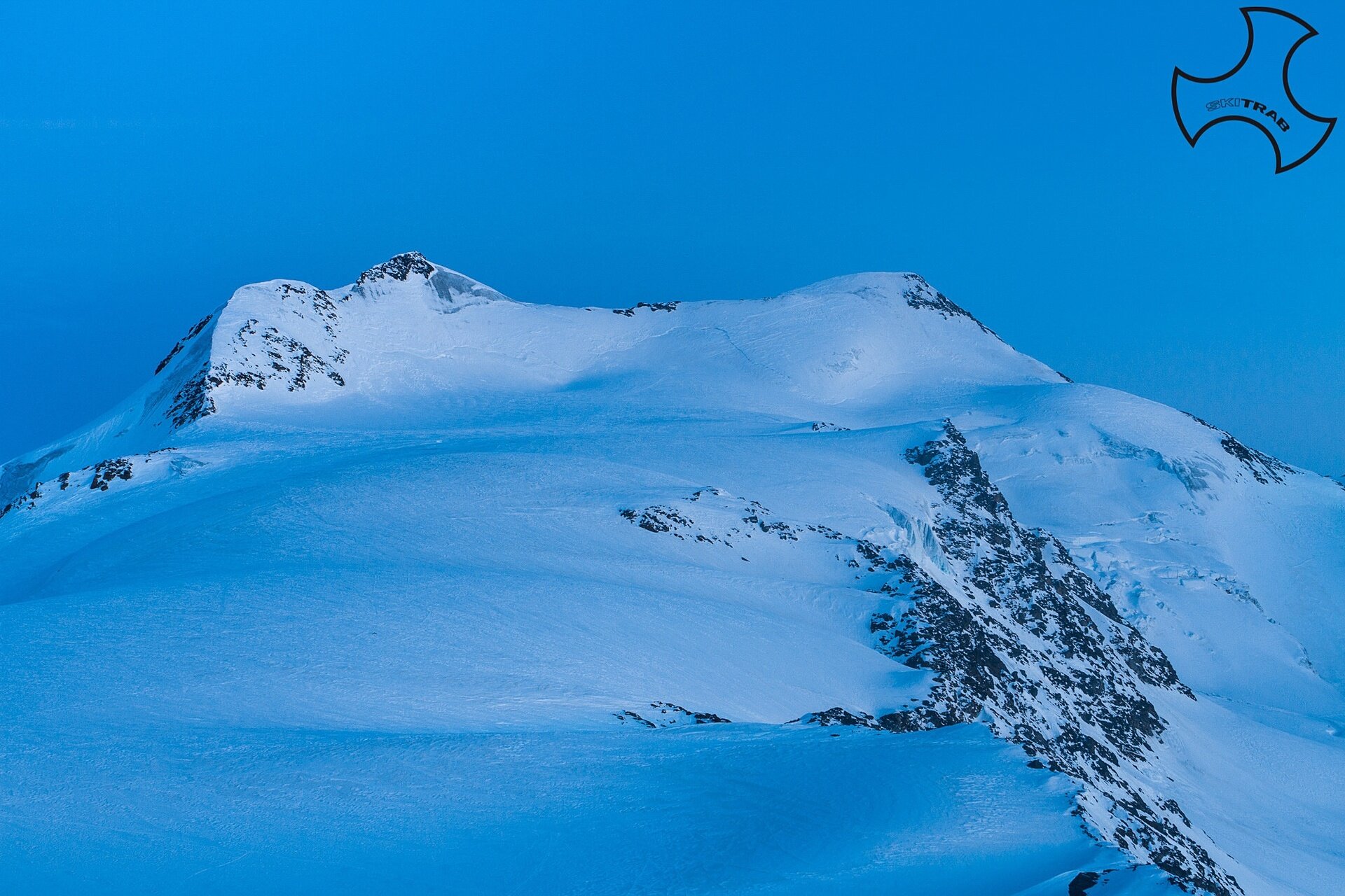 Cevedale from Solda Peak. Cevedale from Solda Peak.
