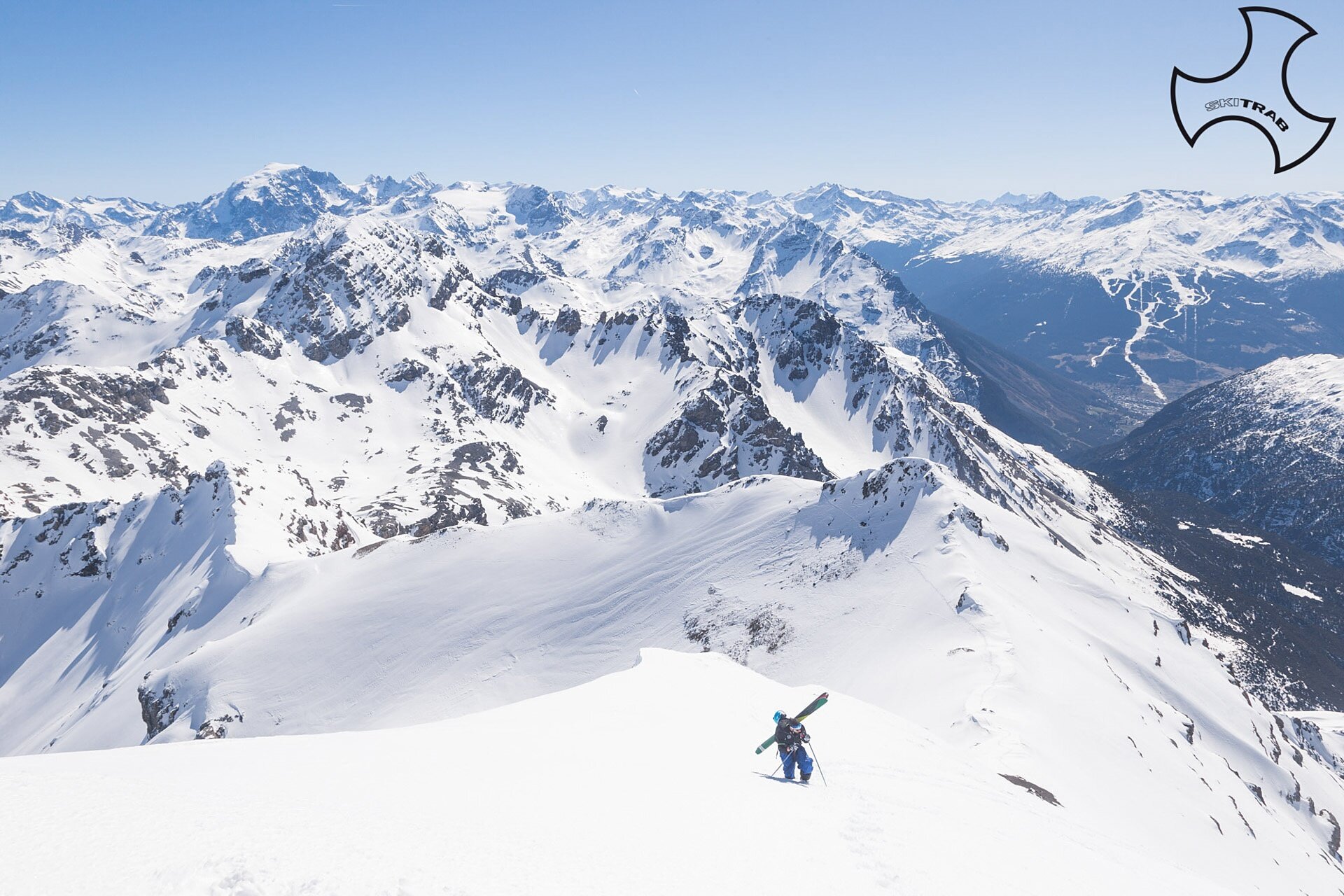 The final stretch to Mount Cornaccia The final stretch to Mount Cornaccia